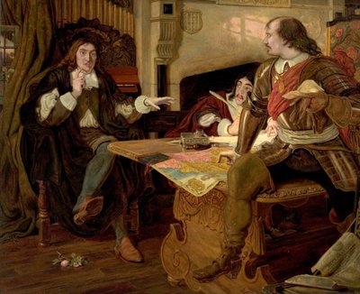 Cromwell Protector of the Vaudois, 1877 by Ford Madox Brown